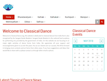 Tablet Screenshot of classicaldance.org